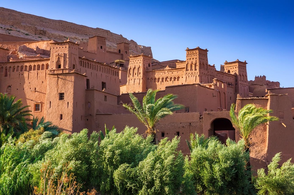 Ouarzazate, Ait Ben Haddou Kasbah, and Fint Oasis – 2 Days
