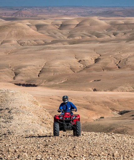 Expérience en Quad dans le Désert d'Agafay depuis Marrakech